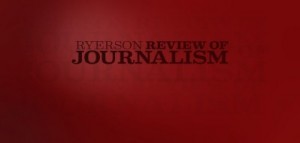Ryerson Review of Journalism graphic