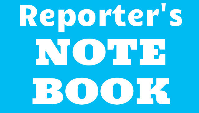 "Reporter's Note Book"
