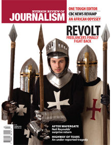 Ryerson Review of Journalism magazine cover