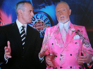 Don Cherry and Ron Maclean