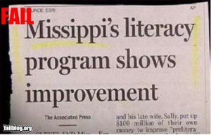 Newspaper title misspelling "Missippi"
