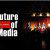 "Future of Digital Journal of Media" logo on top of image of speakers on a stage