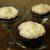 Cake in martini glasses