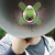 Mouth through megaphone with green x on the mouth