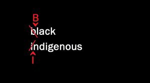 Capitalized Indigenous and Black