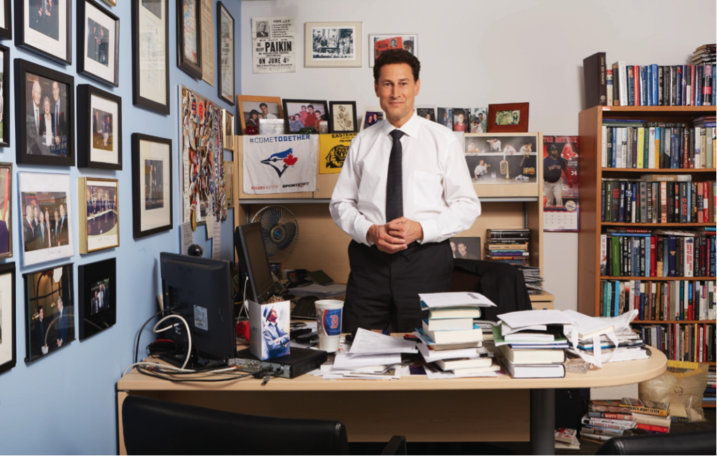 Paikin in his office