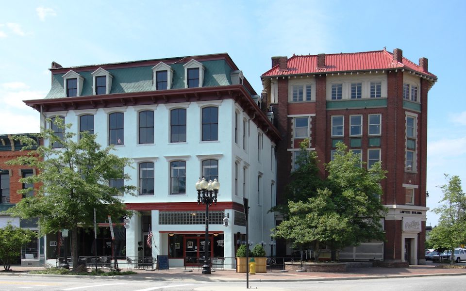 Two buildings