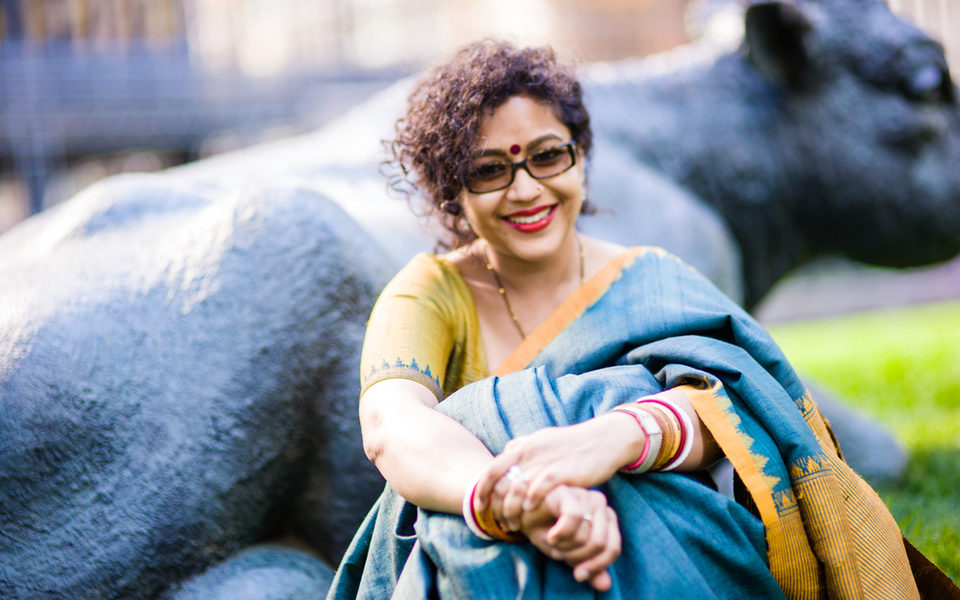 Aparita Bhandari has been covering Toronto's arts and culture scene for more than a decade. (Ramya Jegatheesan)