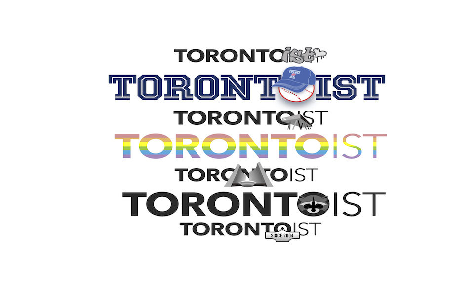 Torontoist 7 variations of logos