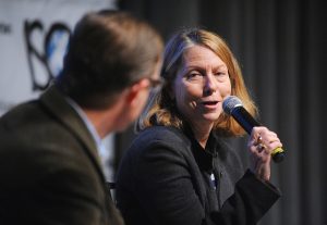 Jill Abramson speaking at a 2013 event