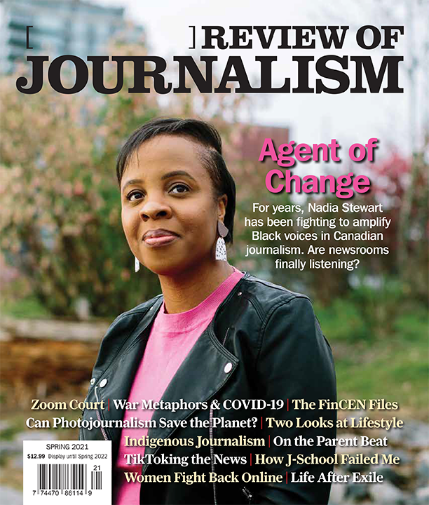 [ ] Review of Journalism Spring 2021 Cover